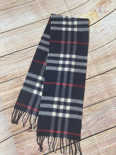 Vintage Check Cashmere Scarf